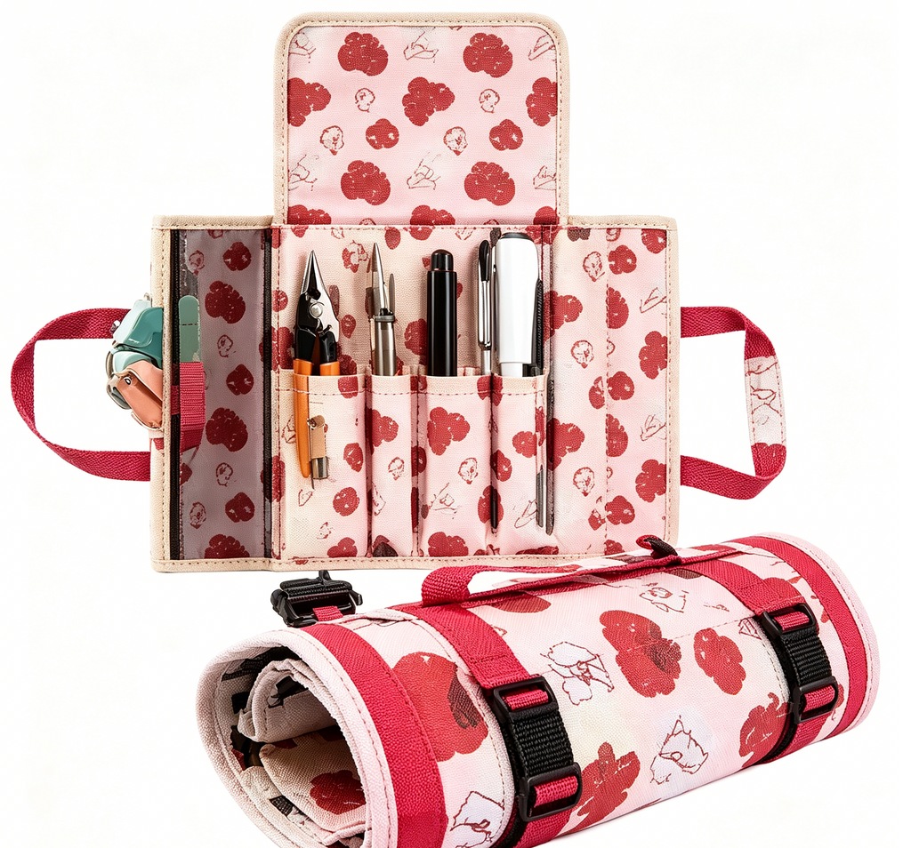 Roll-Up Garden Collector Bag with Portable Handle & Buckle Accessories
