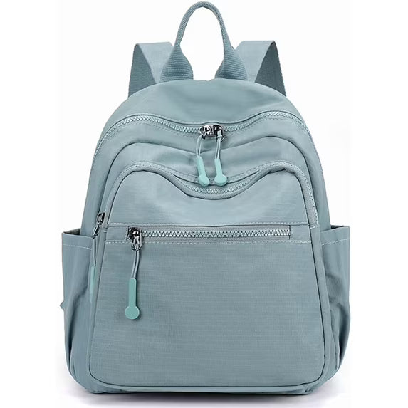 Multi-Tone Mini Casual Daypack Bag with Adjustable Shoulder Straps