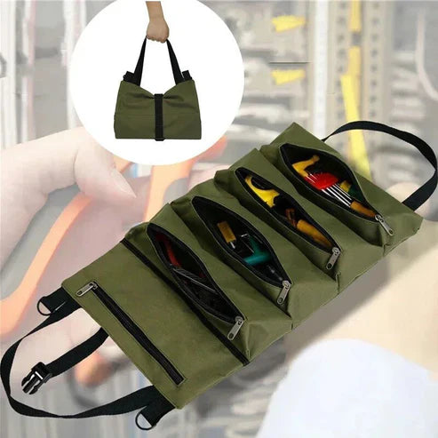 Multi-Tool Collector Storage Bag with Sturdy Zipper & Hanging Strap Accessories